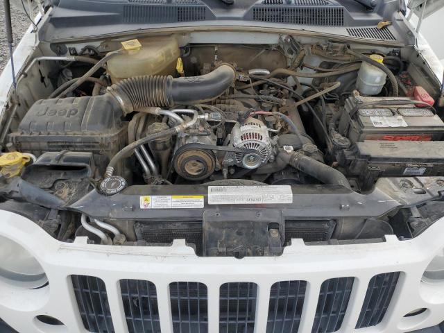 1J4GL48K77W694139 - 2007 JEEP LIBERTY SPORT WHITE photo 12