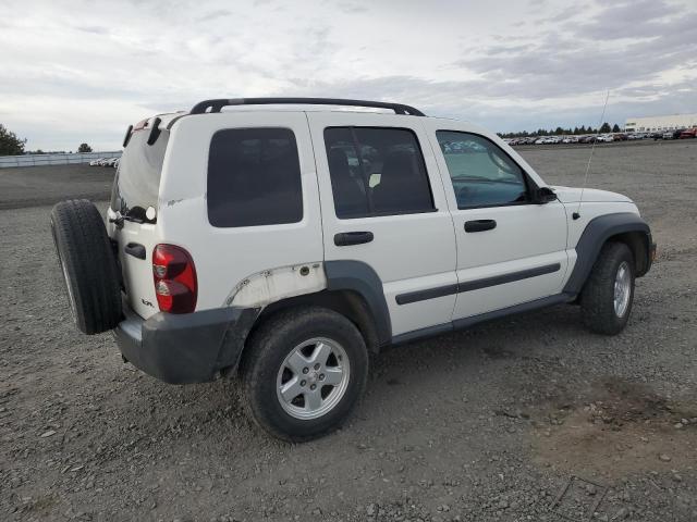 1J4GL48K77W694139 - 2007 JEEP LIBERTY SPORT WHITE photo 3