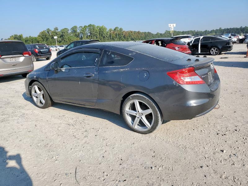 2HGFG3B52DH506237 - 2013 HONDA CIVIC LX GRAY photo 2