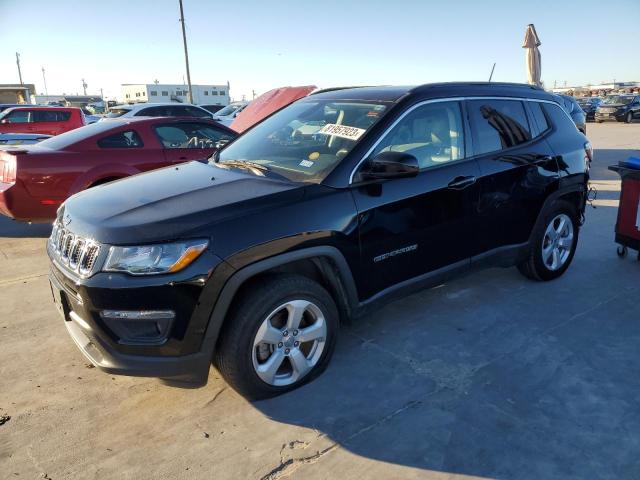 3C4NJDBB5JT222904 - 2018 JEEP COMPASS LATITUDE BLACK photo 1