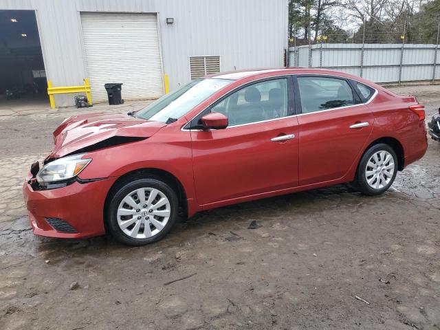 3N1AB7APXGL684221 - 2016 NISSAN SENTRA S RED photo 1