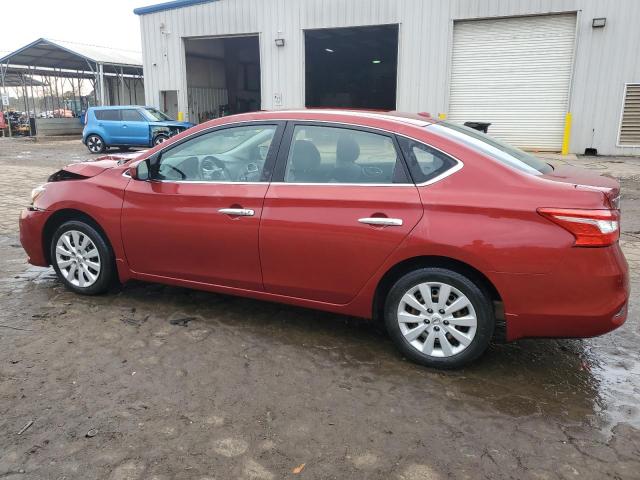 3N1AB7APXGL684221 - 2016 NISSAN SENTRA S RED photo 2