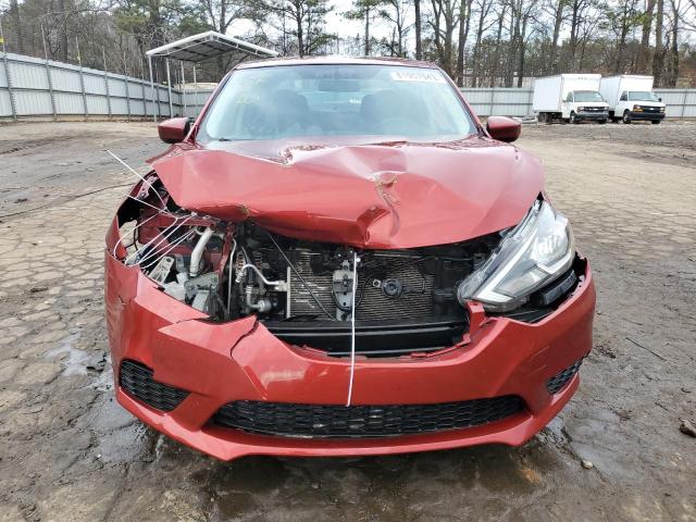 3N1AB7APXGL684221 - 2016 NISSAN SENTRA S RED photo 5