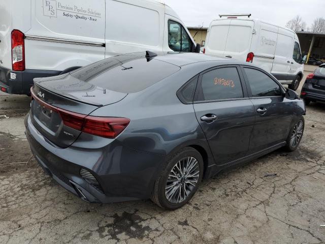 3KPF54AD8NE458534 - 2022 KIA FORTE GT LINE GRAY photo 3