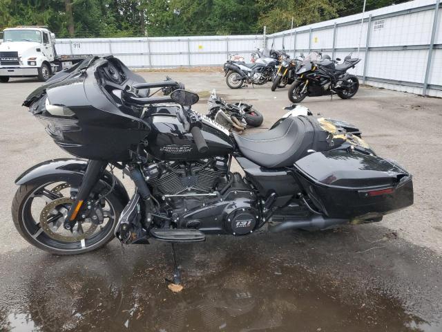 1HD1KH712RB664456 - 2024 HARLEY-DAVIDSON FLTRX Սև լուսանկար 3