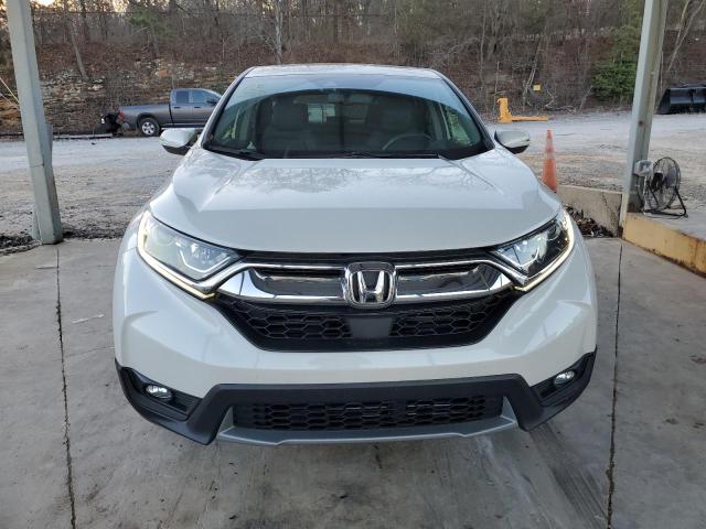 2HKRW1H82KH506926 - 2019 HONDA CR-V EXL WHITE photo 5