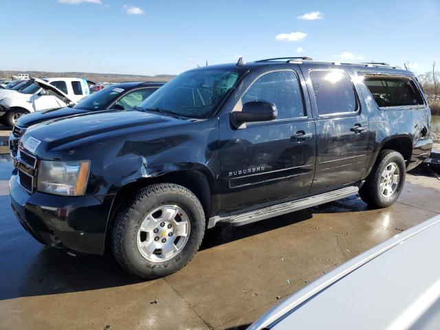 1GNSCJE00BR161422 - 2011 CHEVROLET SUBURBAN C1500 LT BLACK photo 1