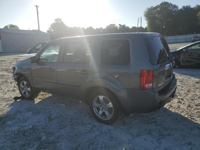 5FNYF4H56EB015832 - 2014 HONDA PILOT EXL GRAY photo 2
