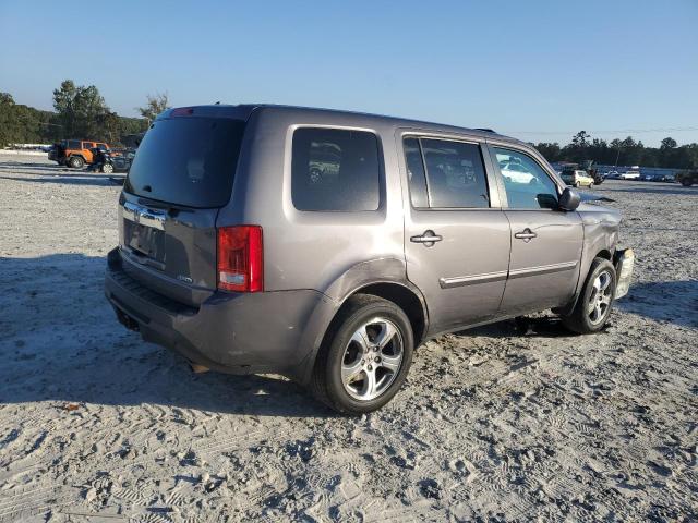 5FNYF4H56EB015832 - 2014 HONDA PILOT EXL GRAY photo 3