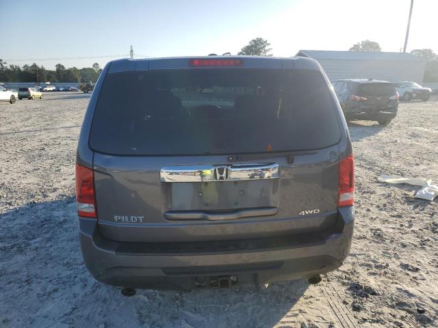 5FNYF4H56EB015832 - 2014 HONDA PILOT EXL GRAY photo 6