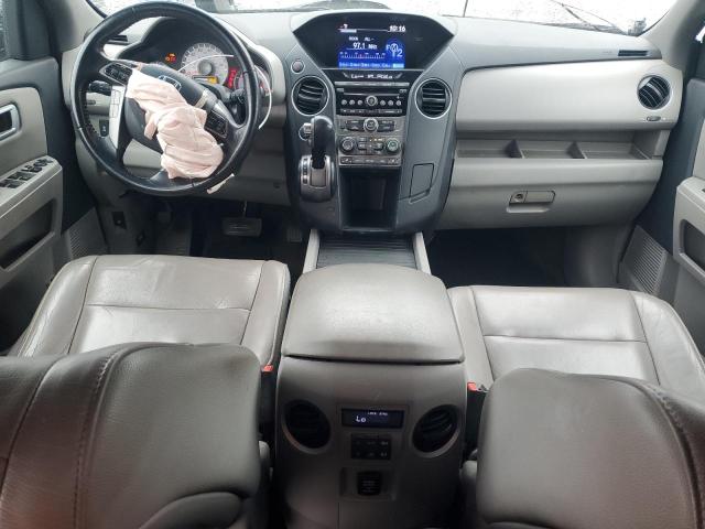 5FNYF4H56EB015832 - 2014 HONDA PILOT EXL GRAY photo 8