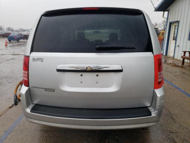 2A8HR54P28R687277 - 2008 CHRYSLER TOWN & COU TOURING SILVER photo 6