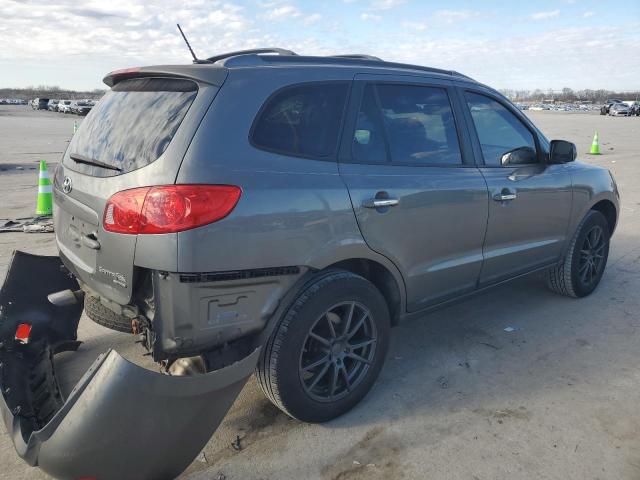 5NMSH13E39H271839 - 2009 HYUNDAI SANTA FE SE GRAY photo 3