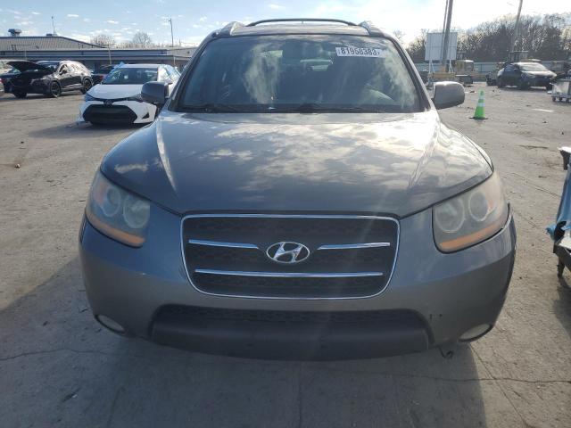 5NMSH13E39H271839 - 2009 HYUNDAI SANTA FE SE GRAY photo 5