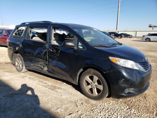 5TDKZ3DCXHS857763 - 2017 TOYOTA SIENNA LE BLACK photo 4