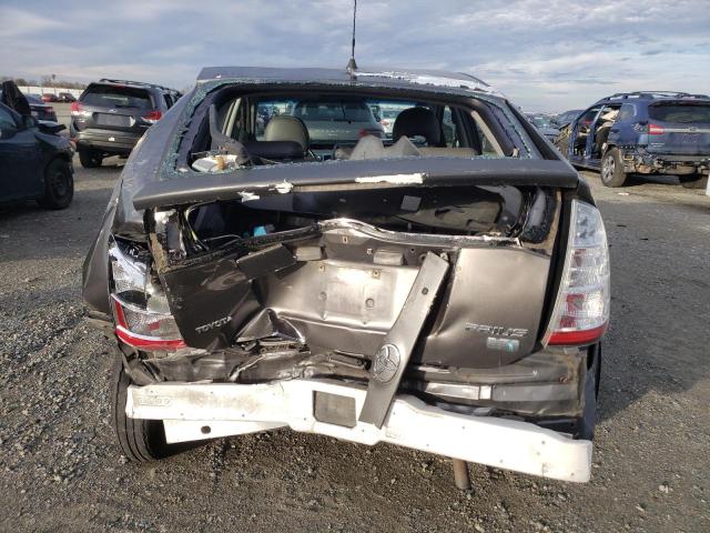 JTDKB20U473243465 - 2007 TOYOTA PRIUS GRAY photo 6