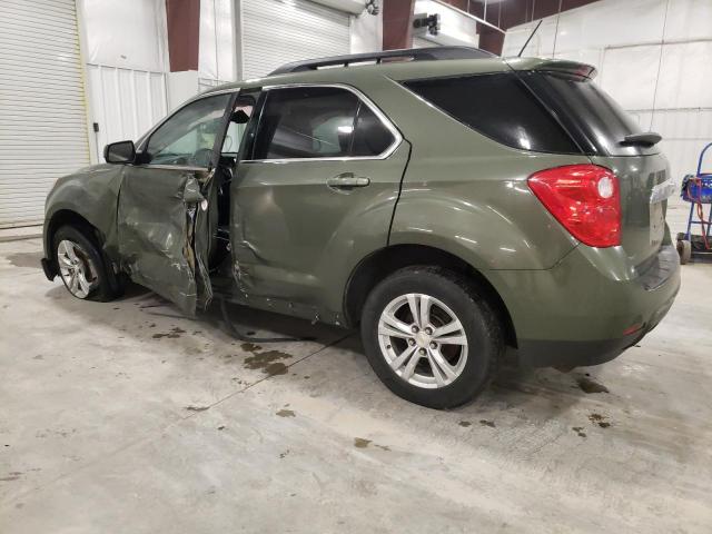 2GNFLGEK9F6253863 - 2015 CHEVROLET EQUINOX LT GREEN photo 2