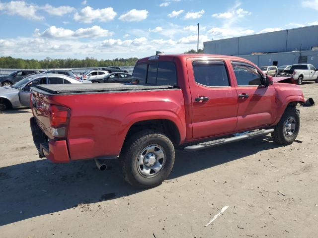 3TMCZ5AN5LM353734 - 2020 TOYOTA TACOMA DOUBLE CAB RED photo 3