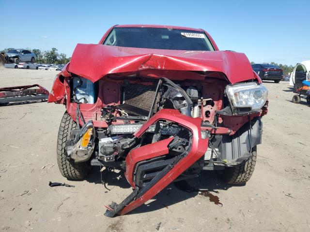 3TMCZ5AN5LM353734 - 2020 TOYOTA TACOMA DOUBLE CAB RED photo 5