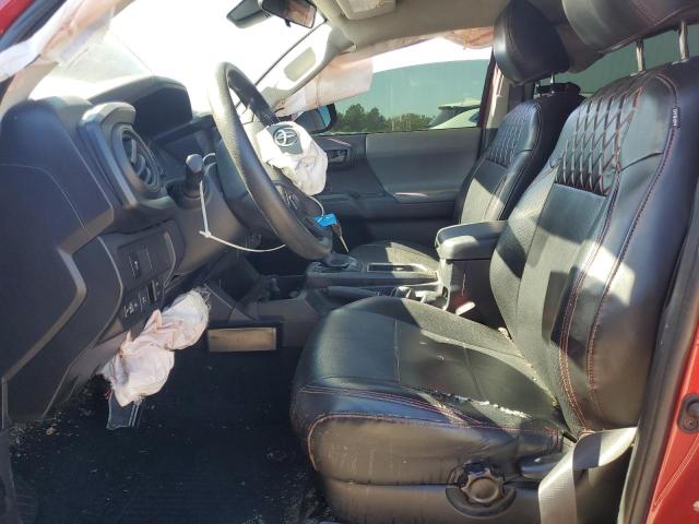 3TMCZ5AN5LM353734 - 2020 TOYOTA TACOMA DOUBLE CAB RED photo 7