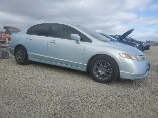 JHMFA36227S001441 - 2007 HONDA CIVIC HYBRID ლურჯი ფოტო 4