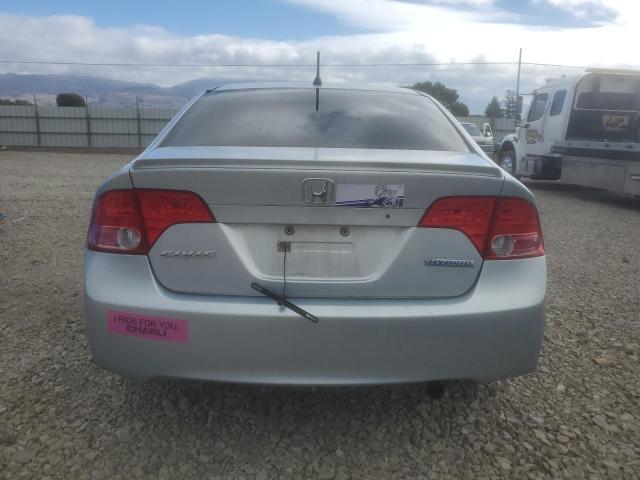 JHMFA36227S001441 - 2007 HONDA CIVIC HYBRID ლურჯი ფოტო 6