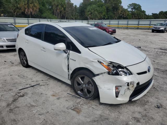 JTDKN3DU5F0395813 - 2015 TOYOTA PRIUS WHITE photo 4