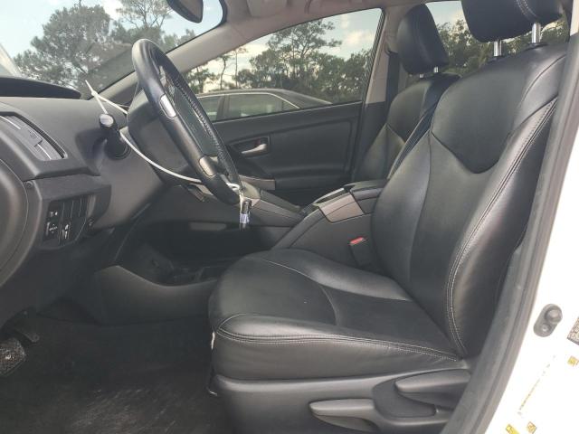 JTDKN3DU5F0395813 - 2015 TOYOTA PRIUS WHITE photo 7