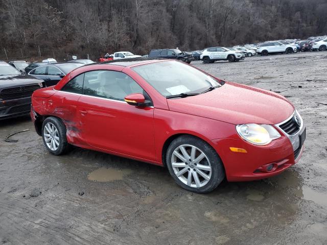 WVWBA7AH4AV015592 - 2010 VOLKSWAGEN EOS TURBO RED photo 4