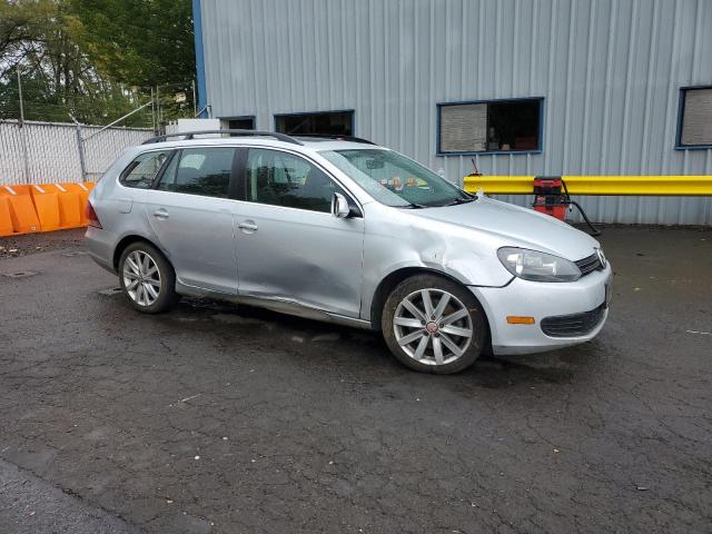 3VWPL7AJ6CM611669 - 2012 VOLKSWAGEN JETTA TDI فضي صورة 4