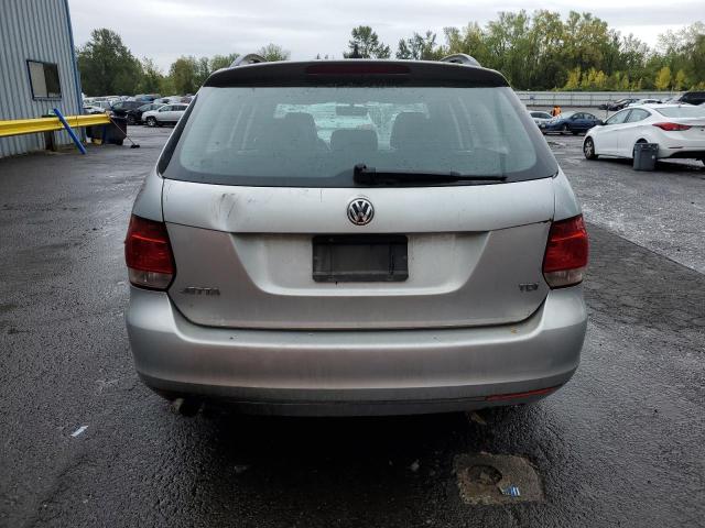 3VWPL7AJ6CM611669 - 2012 VOLKSWAGEN JETTA TDI فضي صورة 6