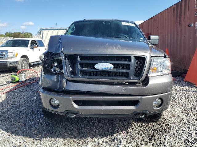 1FTPW14V36FB29560 - 2006 FORD F150 SUPERCREW GRAY photo 5