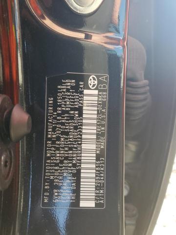 5YFBURHE4FP233105 - 2015 TOYOTA COROLLA L 黑色 照片 12