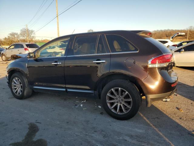 2LMDJ8JK7DBL03438 - 2013 LINCOLN MKX BROWN photo 2