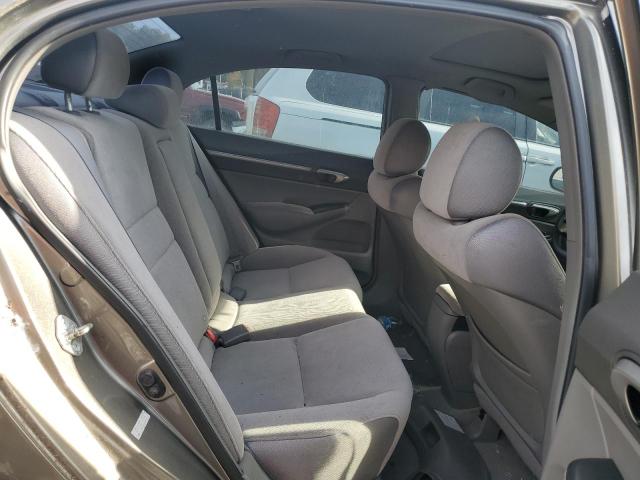 1HGFA16816L063126 - 2006 HONDA CIVIC EX BEIGE photo 10