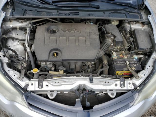 5YFBURHE6GP560493 - 2016 TOYOTA COROLLA L SILVER photo 11