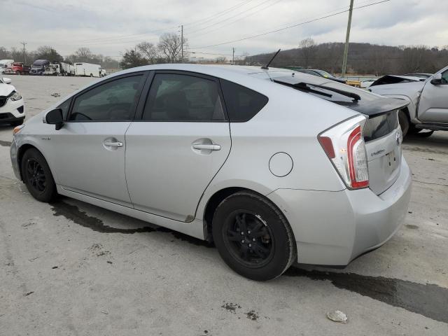 JTDKN3DU4C1553984 - 2012 TOYOTA PRIUS SILVER photo 2