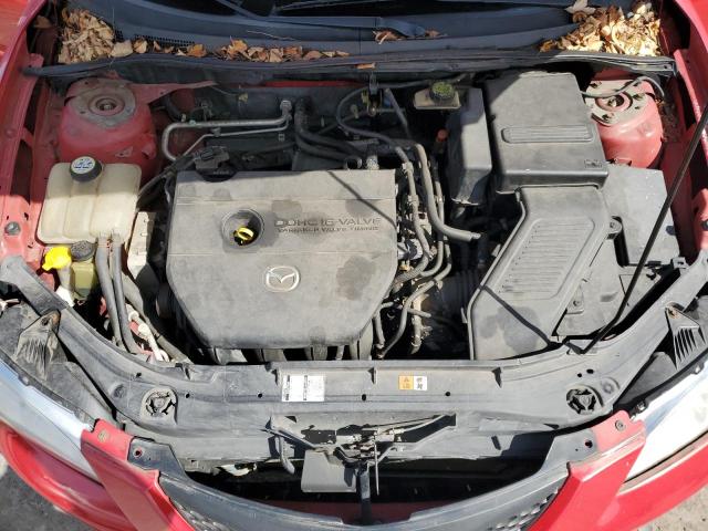 JM1BK12FX61519621 - 2006 MAZDA 3 I RED photo 11