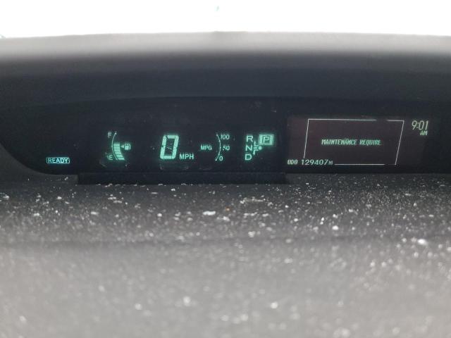 JTDKN3DU5D5691592 - 2013 TOYOTA PRIUS 银色 照片 9