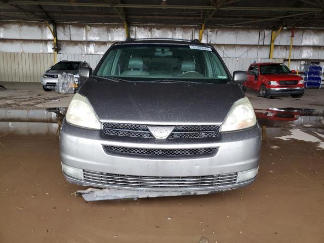 5TDZA22C35S360326 - 2005 TOYOTA SIENNA XLE SILVER photo 5