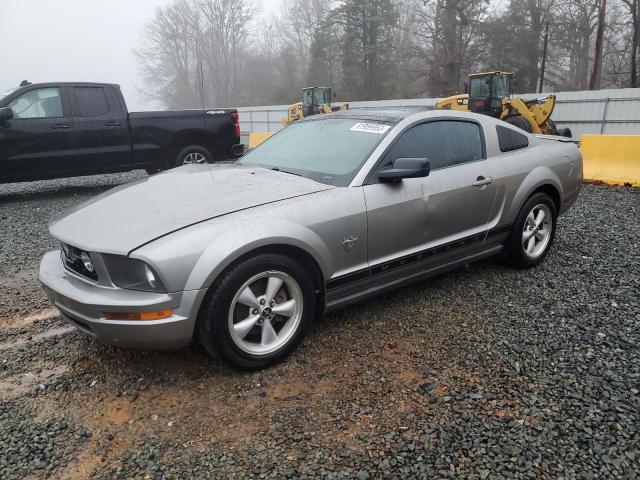 1ZVHT80N995125855 - 2009 FORD MUSTANG GRAY photo 1