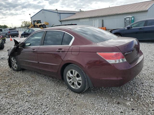1HGCP2F46AA119568 - 2010 HONDA ACCORD LXP BURGUNDY photo 2