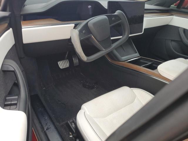 5YJSA1E63MF442822 - 2021 TESLA MODEL S Qırmızı foto 8