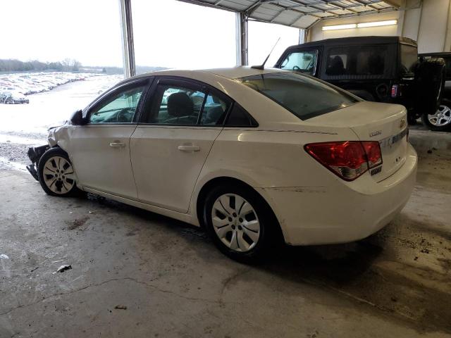 1G1PA5SH2D7232908 - 2013 CHEVROLET CRUZE LS WHITE photo 2