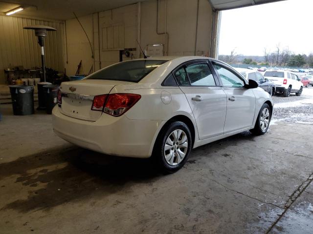 1G1PA5SH2D7232908 - 2013 CHEVROLET CRUZE LS WHITE photo 3