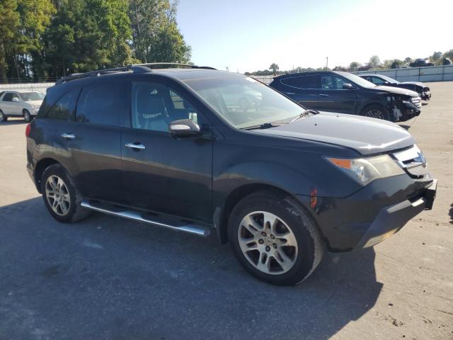2HNYD28488H510768 - 2008 ACURA MDX TECHNOLOGY Czarny zdjęcie 4