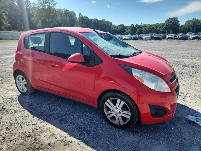 KL8CD6S98DC621287 - 2013 CHEVROLET SPARK 1LT RED photo 4