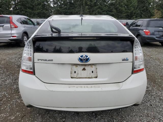 JTDKN3DUXA0126067 - 2010 TOYOTA PRIUS WHITE photo 6