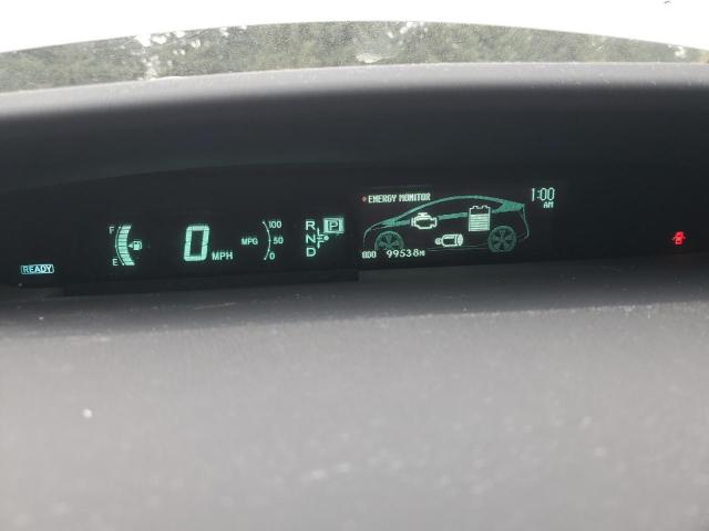 JTDKN3DUXA0126067 - 2010 TOYOTA PRIUS WHITE photo 9