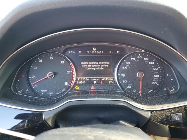 WA1AAAF75JD006795 - 2018 AUDI Q7 PREMIUM Siyah fotoğraf 9